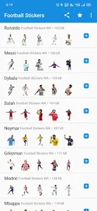 WASticker - Football Stickers screenshot 0