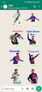 WASticker - Football Stickers screenshot 4