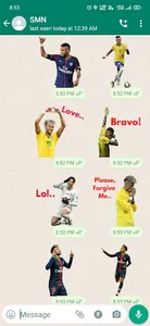 WASticker - Football Stickers screenshot 6