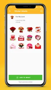 WASticker: Love Emoji Stickers screenshot 5