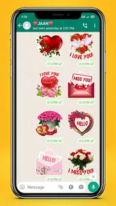 WASticker: Love Emoji Stickers screenshot 6