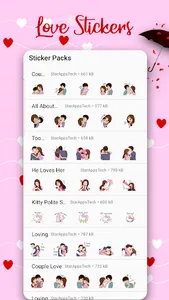 Love Stickers For Whatsapp 202 screenshot 0