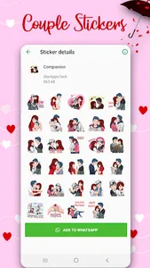 Love Stickers For Whatsapp 202 screenshot 3