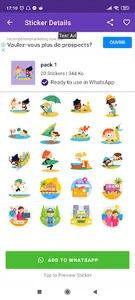 Summer Stickers screenshot 2