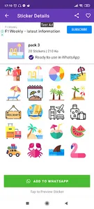 Summer Stickers screenshot 4