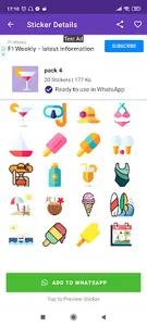 Summer Stickers screenshot 5
