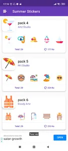Summer Stickers screenshot 9