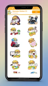Hamster WASticker - Cute Funny screenshot 3