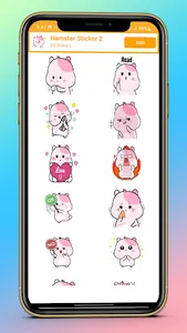 Hamster WASticker - Cute Funny screenshot 4