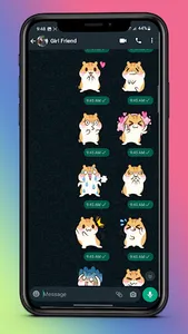 Hamster WASticker - Cute Funny screenshot 6