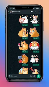 Hamster WASticker - Cute Funny screenshot 9