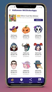 Halloween WAStickerApps screenshot 10