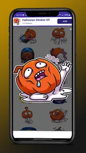 Halloween WAStickerApps screenshot 5