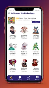 Halloween WAStickerApps screenshot 9