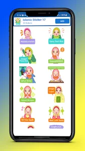Islamic Sticker Ramadhan Fitri screenshot 22