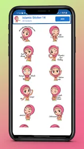 Islamic Sticker Ramadhan Fitri screenshot 7