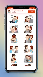 Love Couple Romantic Sticker screenshot 19