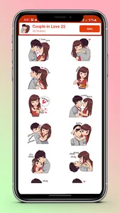 Love Couple Romantic Sticker screenshot 20