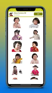 Nina Coreana Miran WASticker screenshot 14