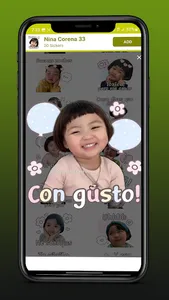 Nina Coreana Miran WASticker screenshot 6