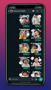 Nina Coreana Miran WASticker screenshot 7