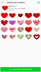 Flowers Stickers for WASticker screenshot 1