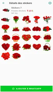 Flowers Stickers for WASticker screenshot 4