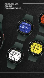 Watch Face Military Digital screenshot 1