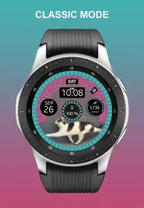 Cat Wheel Watch Face screenshot 2