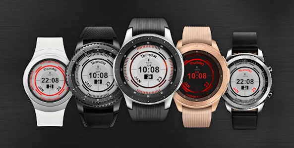 Stainless Steel Watch Face screenshot 1