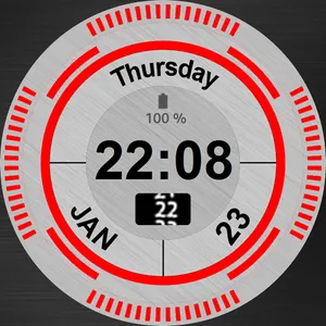 Stainless Steel Watch Face screenshot 4