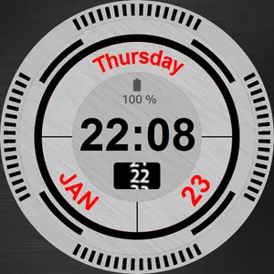 Stainless Steel Watch Face screenshot 5