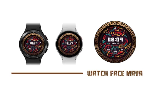 Watch face Maya screenshot 3