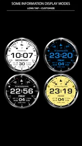 WFP 232 Stylish watch face screenshot 17