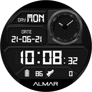 AlMar 0009 Watch Face screenshot 0