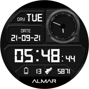 AlMar 0009 Watch Face screenshot 3