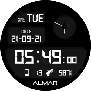 AlMar 0009 Watch Face screenshot 4