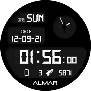 AlMar 0009 Watch Face screenshot 5