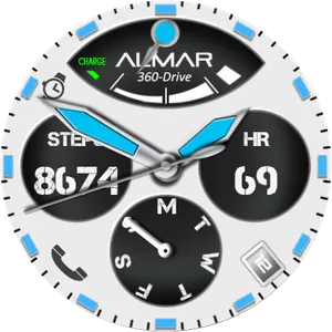 AlMar 0011 Watch Face screenshot 19