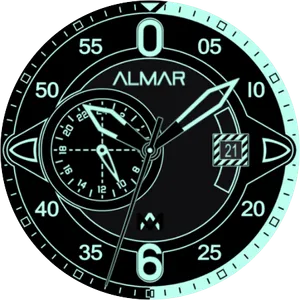 AlMar 0012 Watch Face screenshot 0
