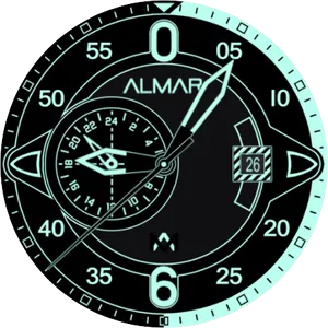 AlMar 0012 Watch Face screenshot 3