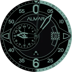 AlMar 0012 Watch Face screenshot 4