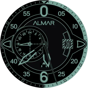 AlMar 0012 Watch Face screenshot 5