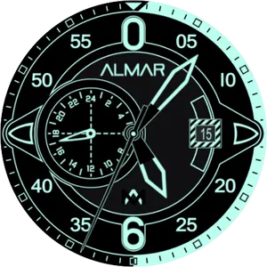 AlMar 0012 Watch Face screenshot 9