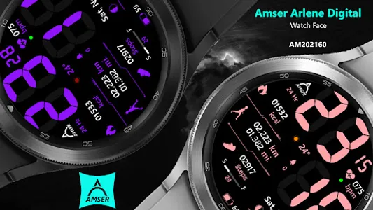 Amser Arlene Digital Watchface screenshot 4