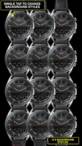 ⌚ Animated Gray aad07d Galaxy  screenshot 2