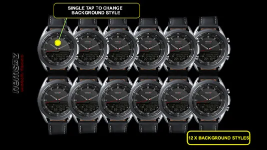 ⌚ Animated Gray aad07d Galaxy  screenshot 26