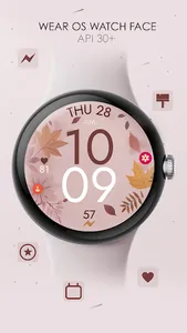 Fall Autumn digital watch face screenshot 0