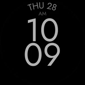 Fall Autumn digital watch face screenshot 23