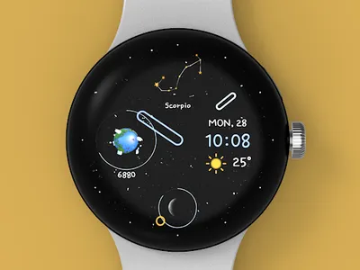 AWD Universe C watch face screenshot 11